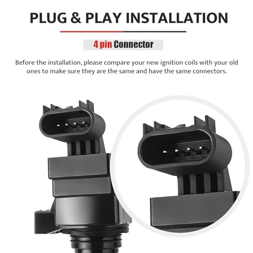 Ignition Coil Pack Replacement for Ecotec 2.4 2.0 Eco Chevy Malibu Equinox