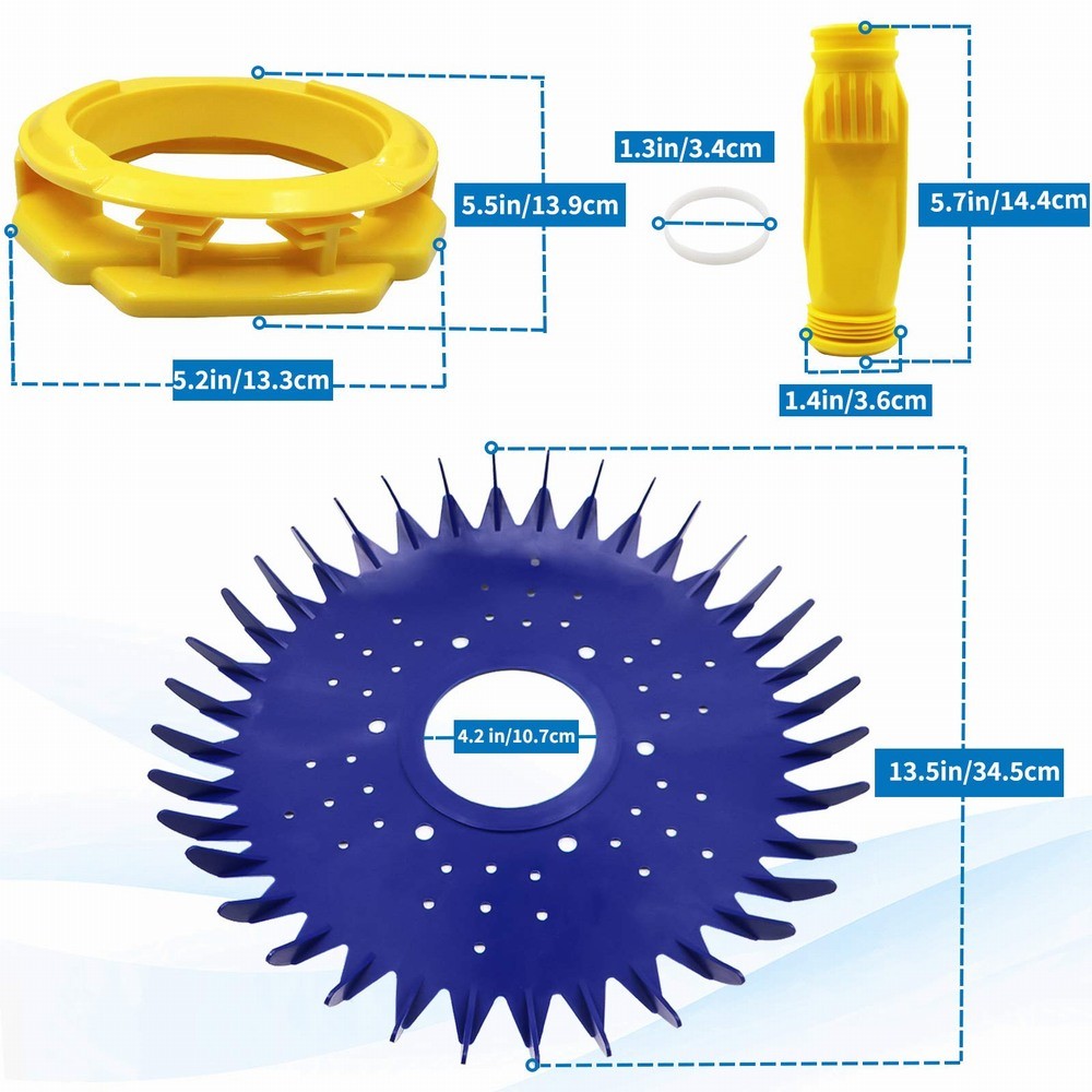W70329 Finned Seal W70327 Diaphragm W69698 Pool Cleaner For Zodiac Baracuda