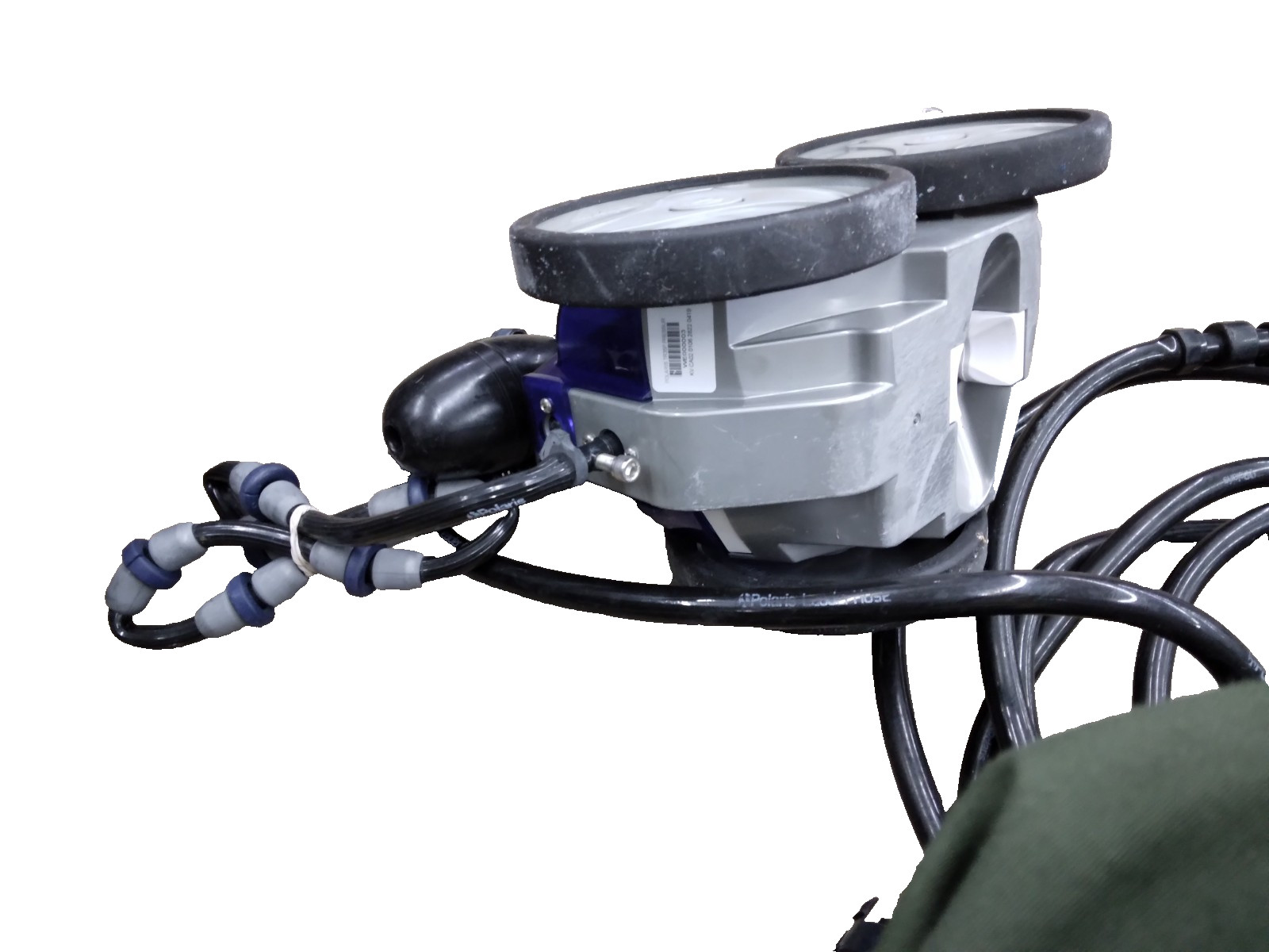 Polaris TR35P Pressure Vacuum Pool Cleaner With Float Heads Extended Feed Hose