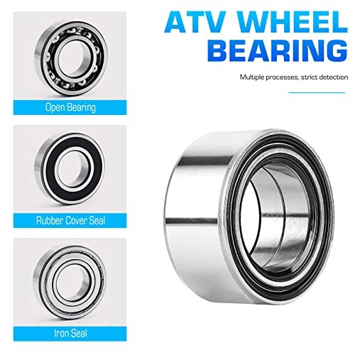 Rear Left Right CV Axle & Wheel Bearing Kit 2 Rear Axles and 2 Wheel Bearings
