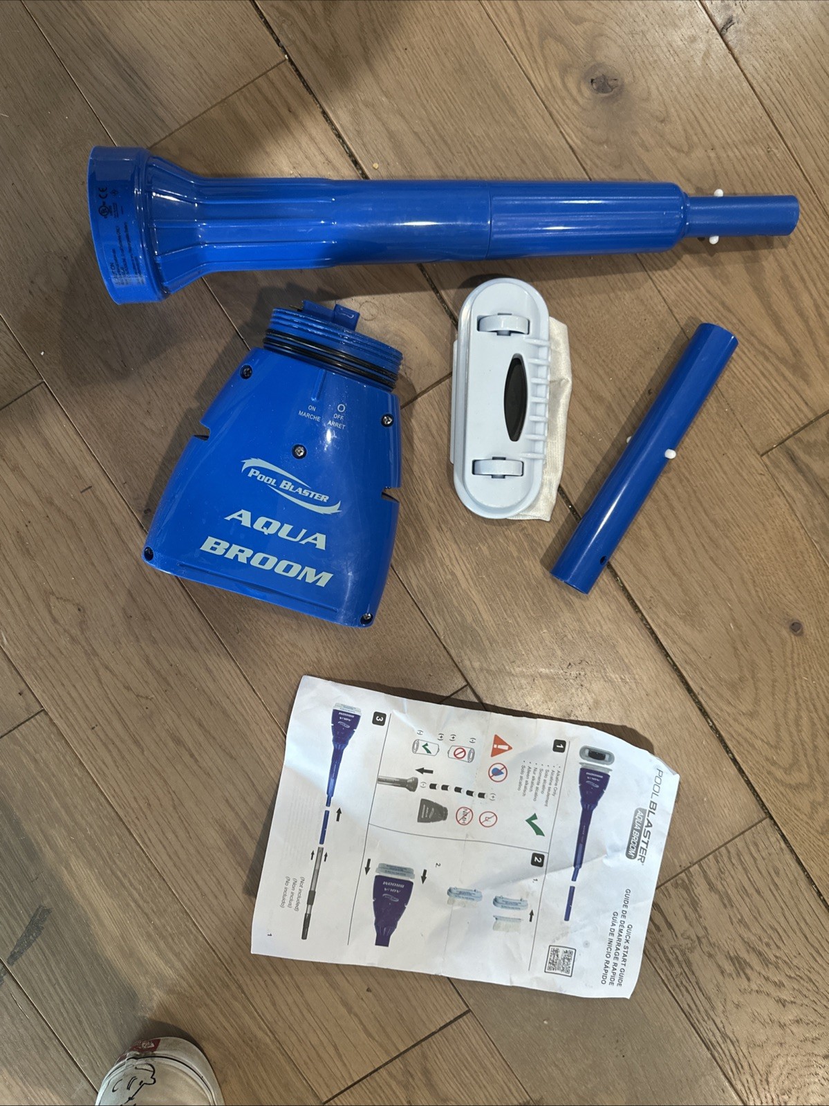 Pool Blaster Aqua Broom XL Ultra Cordless Pool & Spa Vacuum Cleaner