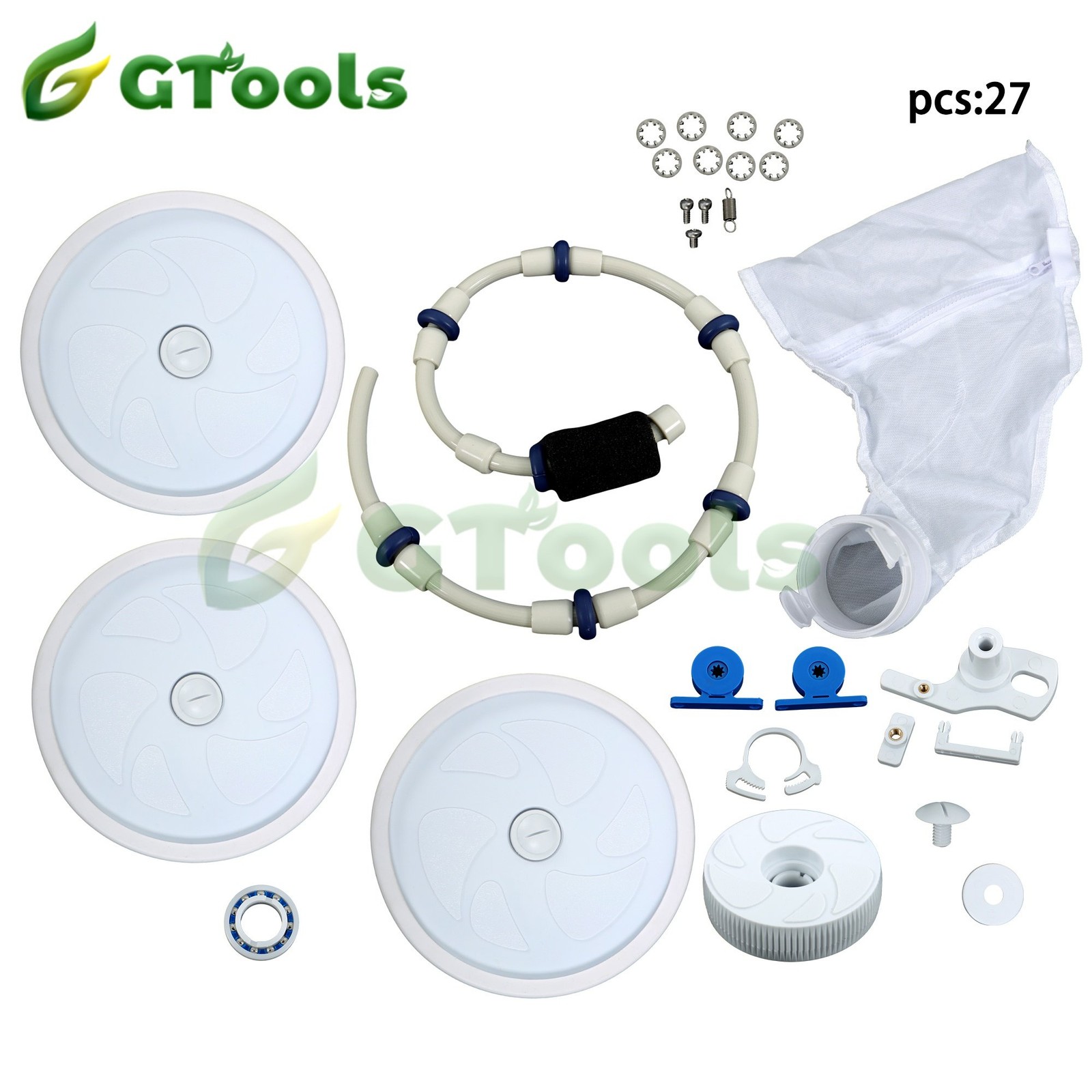 Pool Cleaner Tune Up Rebuild Repair Kit With Wheel Automatic For Polaris 280 180
