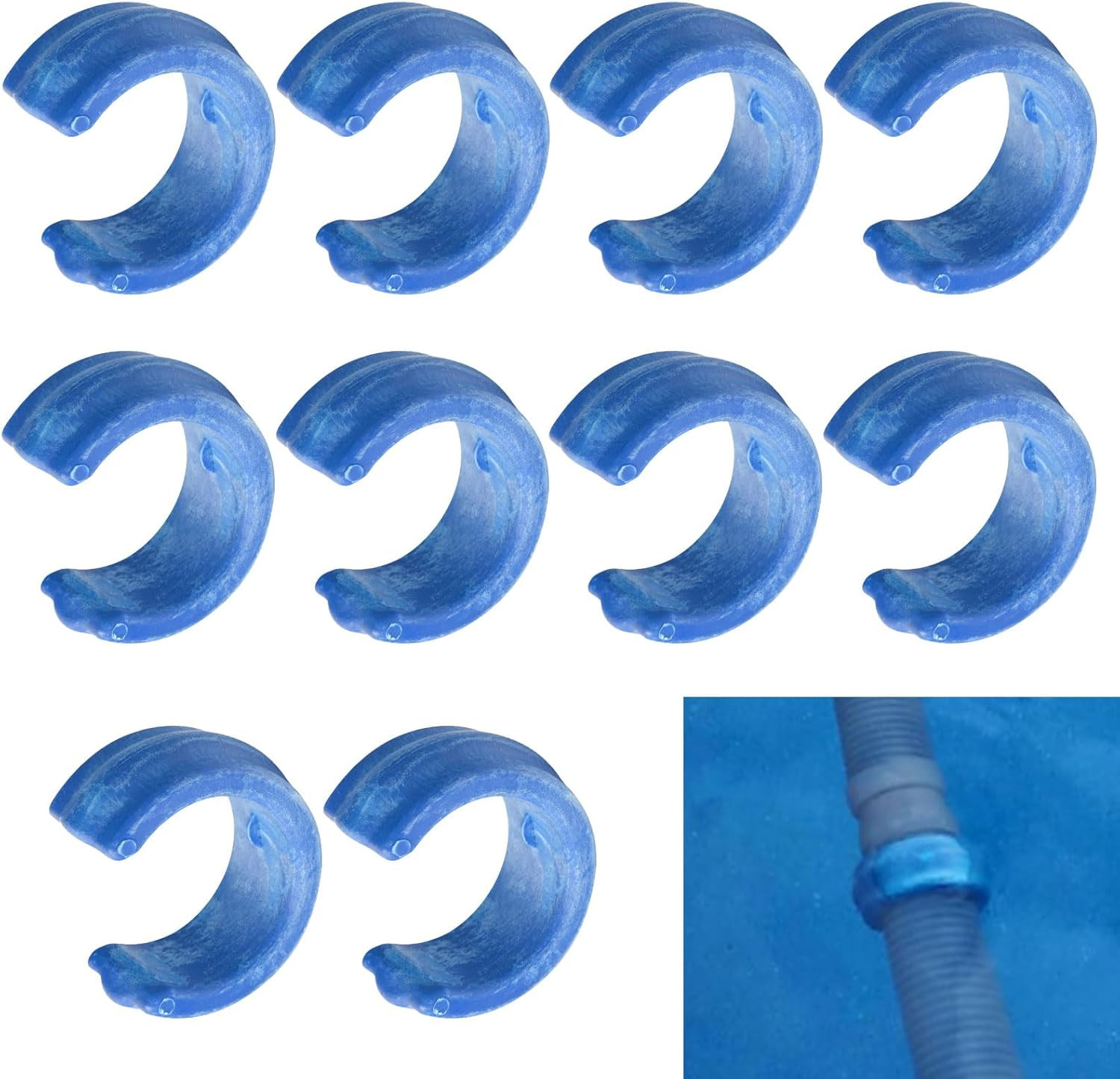 10 Pack Pool Cleaner Hose Weight Replacements Compatible with Zodiac Baracuda W8