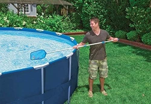 Intex Basic Pool Maintenance Kit 29056E – Vac Head, Skim Net, Brush