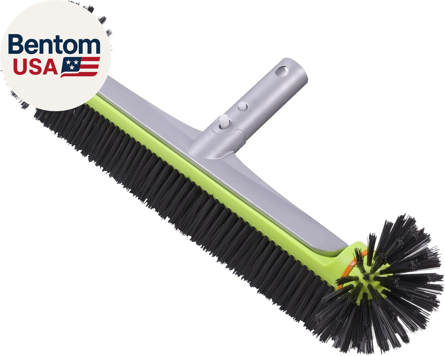 Pool Brush Head for Cleaning Walls,Heavy Duty Inground/Above Ground Swimming Poo