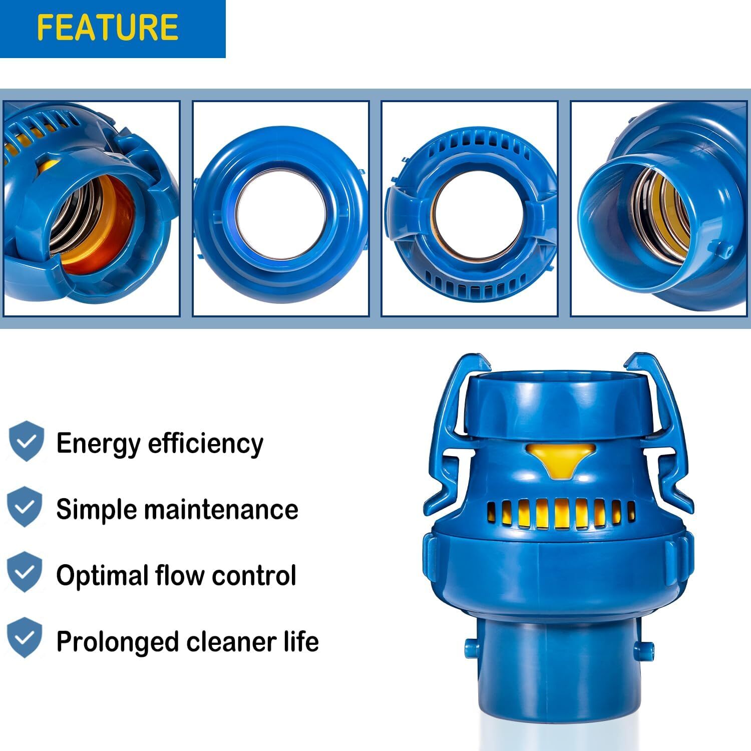 for Zodiac MX8 MX6 Inground Pool Cleaners FRV100 Baracuda Flow Regulator Valve