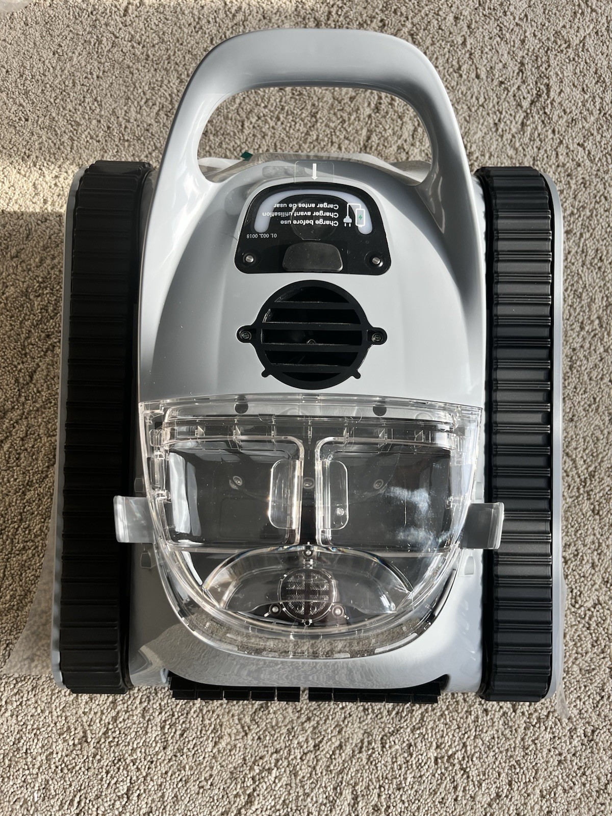 Seauto Crab Cordless Robotic Battery Powered Pool Cleaner Wall Climber
