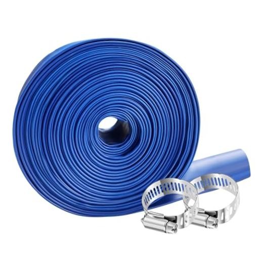 YASHINE PVC Drain HOSE 2&Prime;*100ft, Pool Backwash Hose, Heavy Duty 2&Prime;*100FT