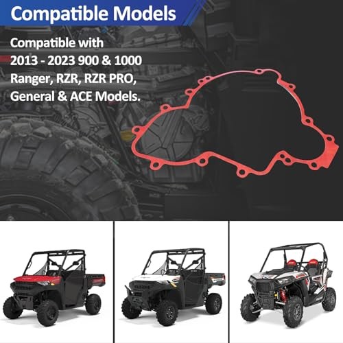 Cover Gasket for Polaris Side-by-Side (SxS) – Compatible with Years 2013