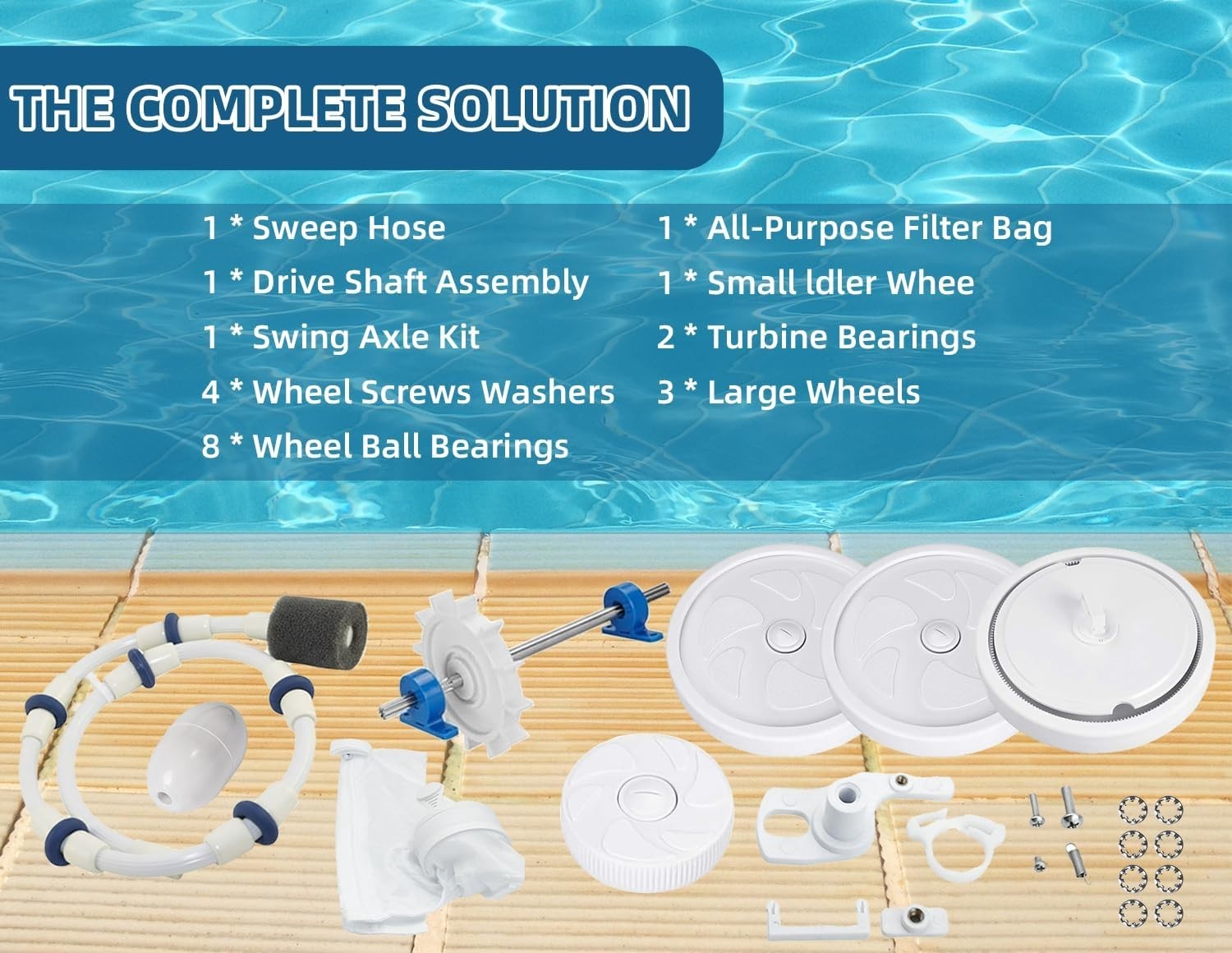 Rebuild Repair Parts Kit Replacement for Polaris Zodiac Automatic Swimming Pool