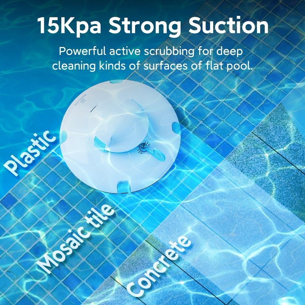 PoolMr Cordless Robotic Pool Cleaner ( Starfish MY-S2-01 )- White