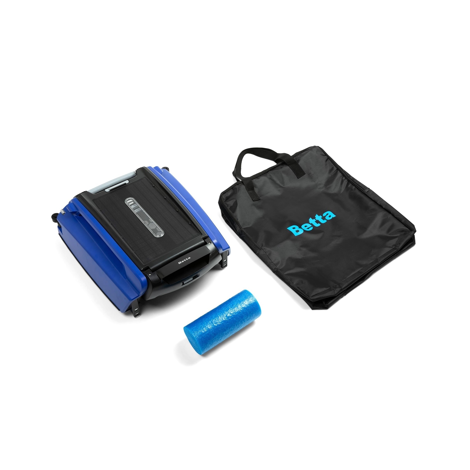 Betta SE Solar-Powered Robotic Automatic Pool Skimmer Cleaner with Carrying a…
