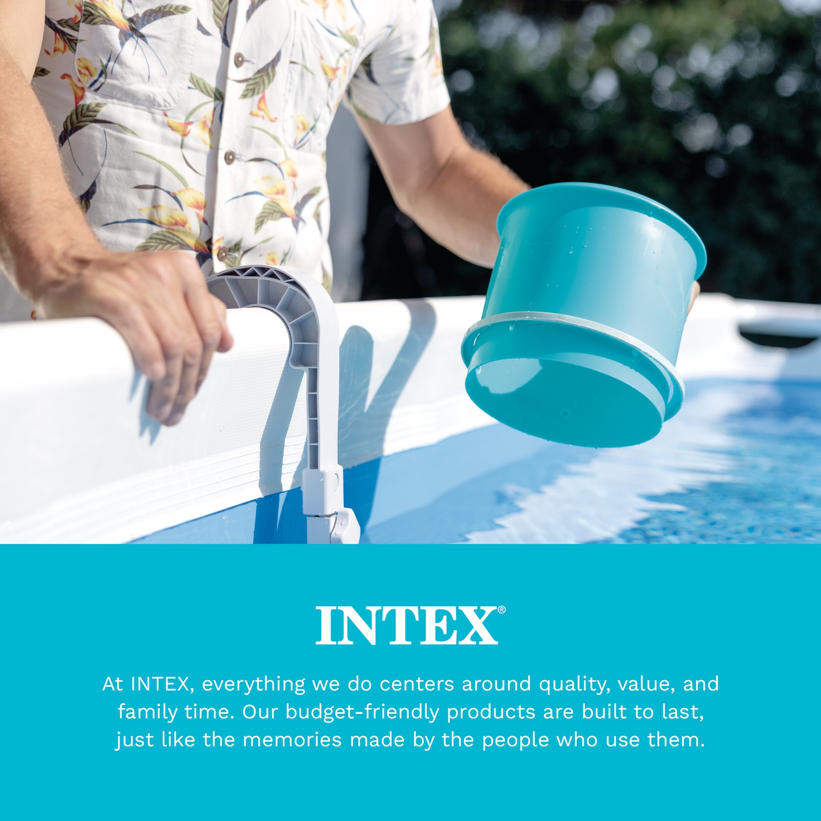 Intex 800 GPH+ Wall-Mounted Swimming Pool Surface Automatic Skimmer (Open Box)