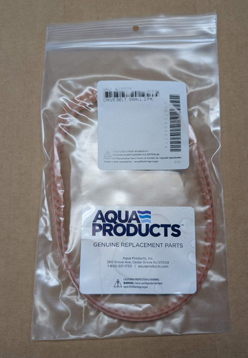 Aquabot Pool Cleaner Drive Belt, Small, 2 PK A3302PK – OEM