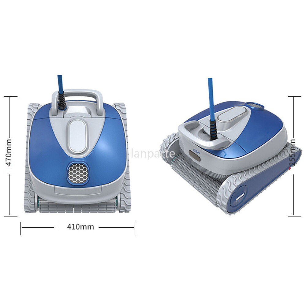 Automatic Swimming Pool Cleaner Robot Remote Underwater Cleaner Wall Climbing BT