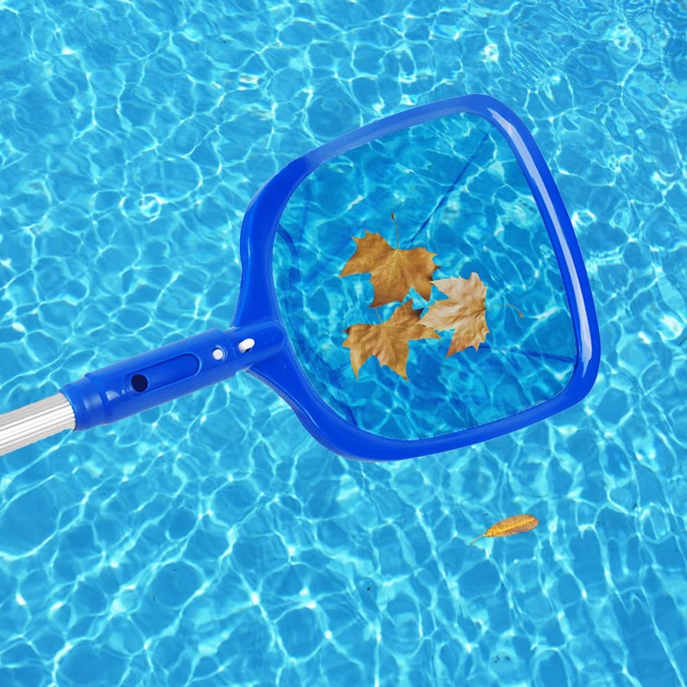 Pool Nets for Cleaning with 3 Section Pole – Swimming Pools & Outdoor Ponds S…
