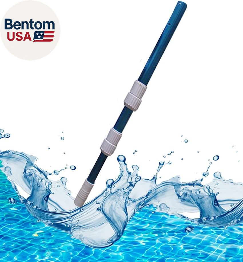 above Ground Pool Maintenance Kit – Telescoping Pole, Leaf Skimmer Net, Vacuum H