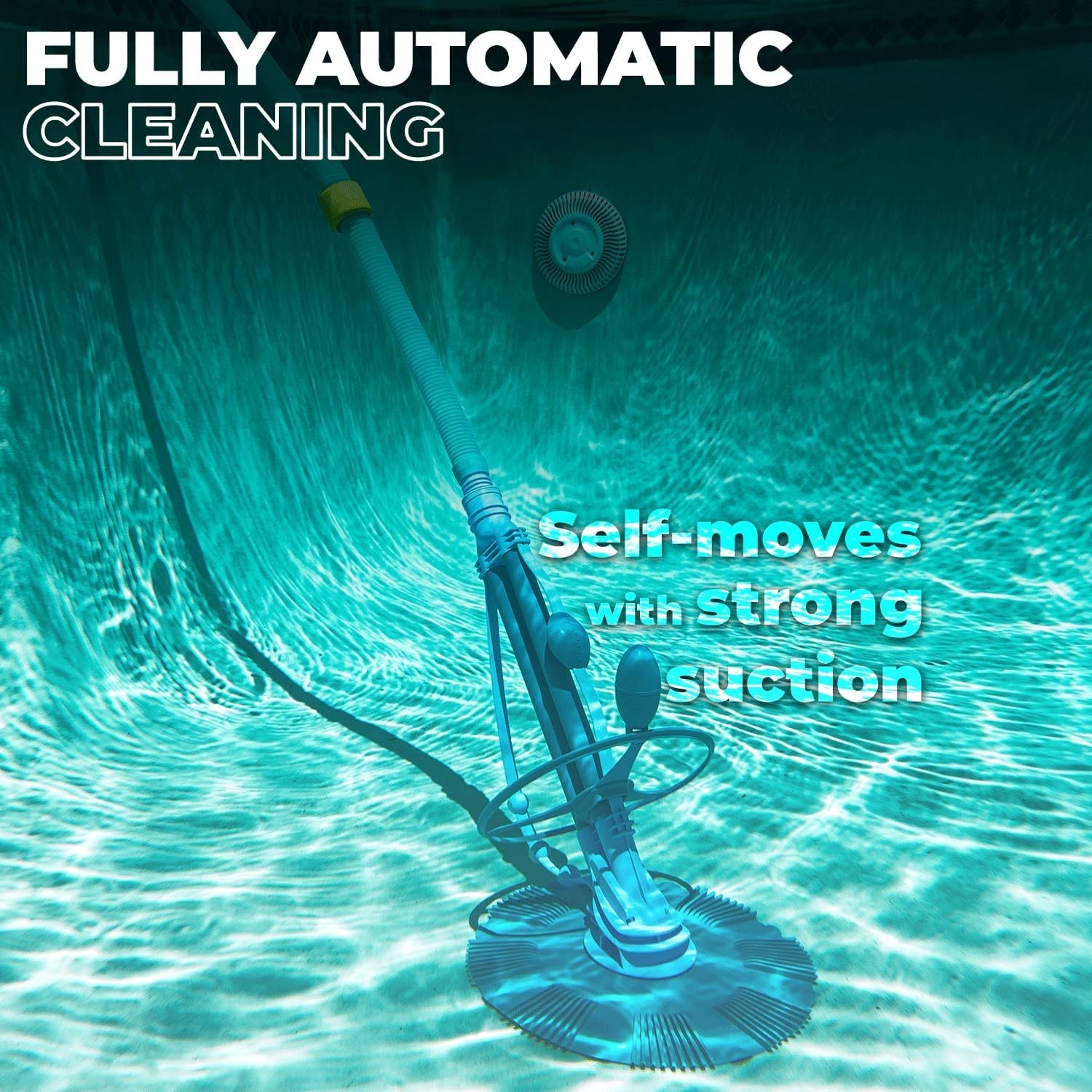Lightweight Pool Sweeper – Quick Setup, Quiet Operation
