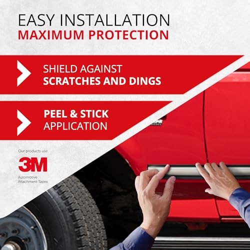 Replacement Old Style Body Side Molding (2&Prime;) – OEM Grade and Black 1992-1997