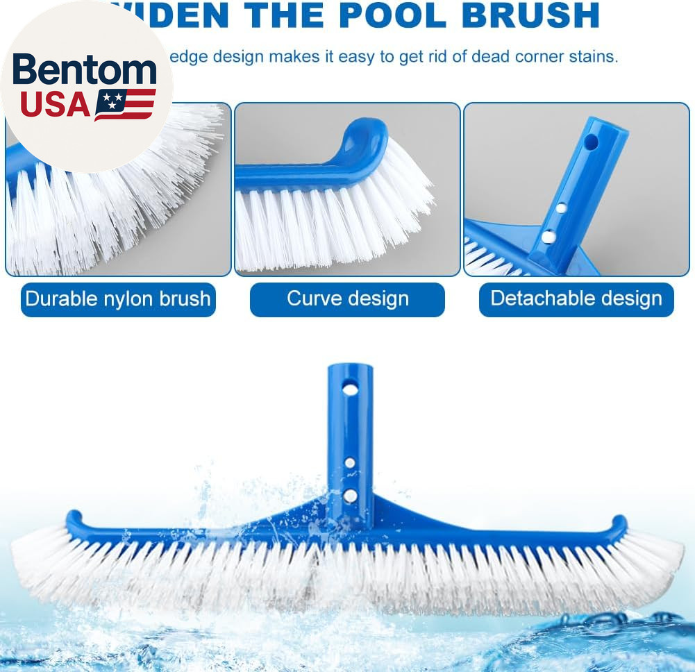Swimming Pool Cleaning Kit Includingspa Jet Vacuum Cleaner,Aluminum Frame Skimme
