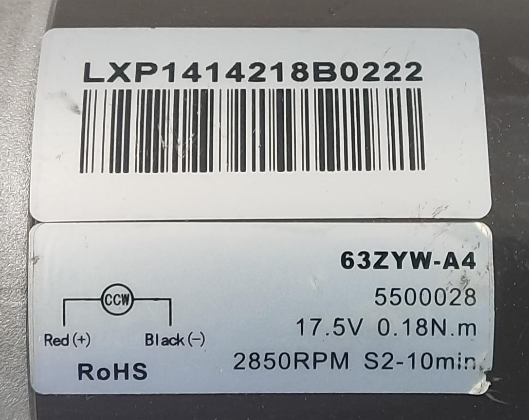 *TESTED* Maytronics Pump Motor 63ZYW-A4 5500028 2850rpm For Dolphin Pool Robot
