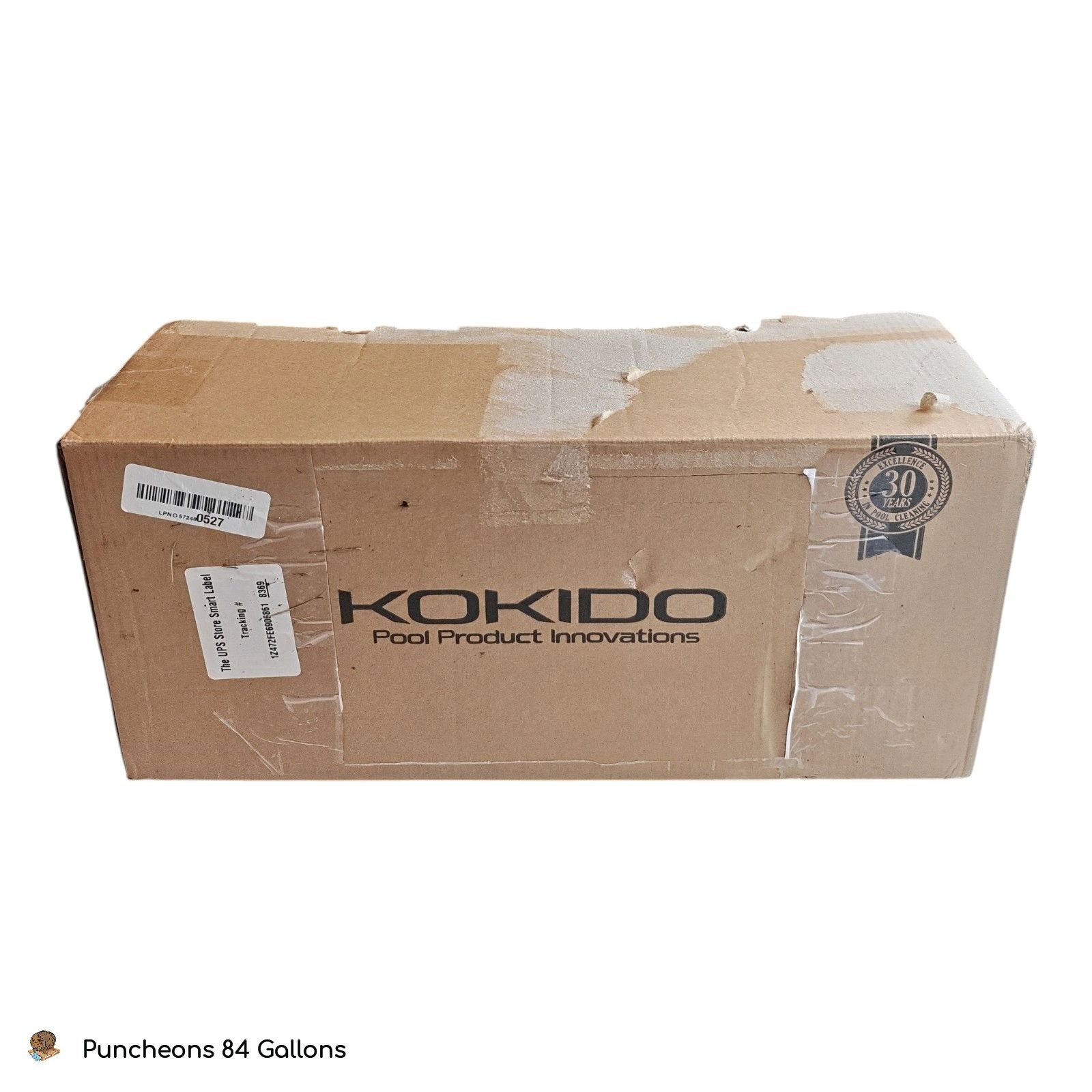 KOKIDO XTROVAC 110 Rechargeable Handheld SWIMMING Pool Vacuum Set Model EV05
