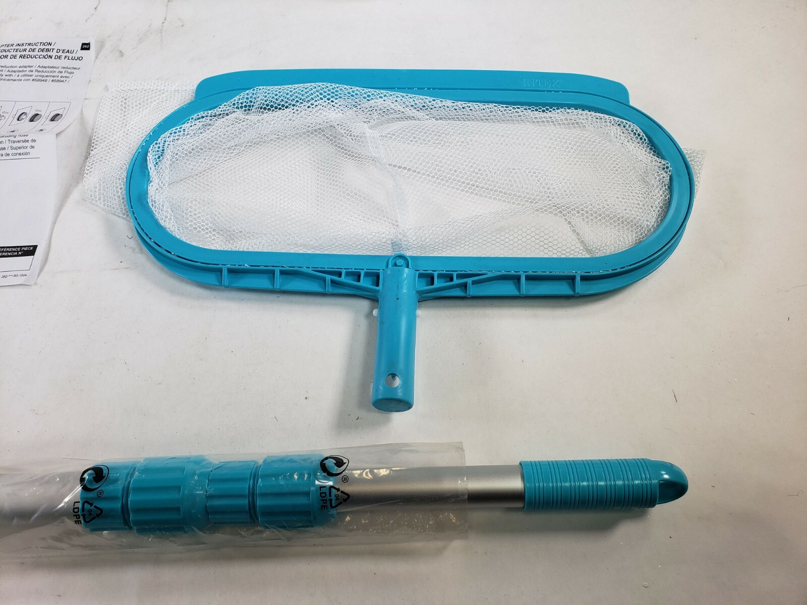 (LOT OF 3) Intex 28003E Blue White Deluxe Above Ground Pool Maintenance Kit