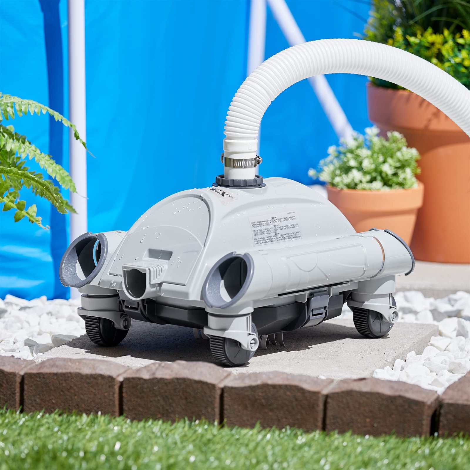 Intex 28001E Above Ground Pool Automatic Pool Cleaner Pressure Side Vacuum