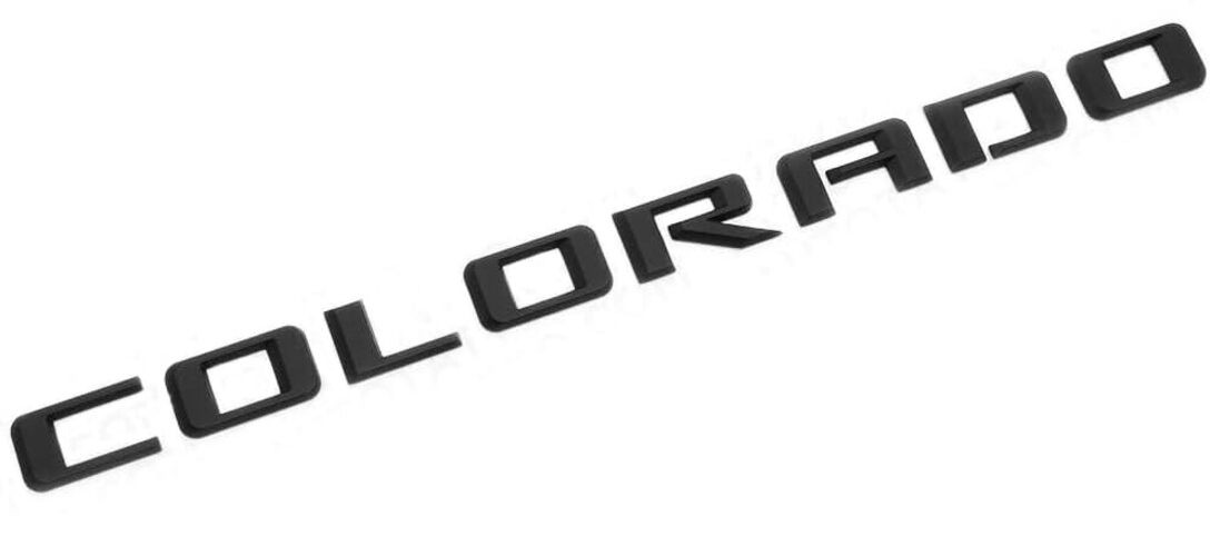 3pack OEM Colorado & LT Emblem 3D Letters Badges fits Replacement 3+LT black