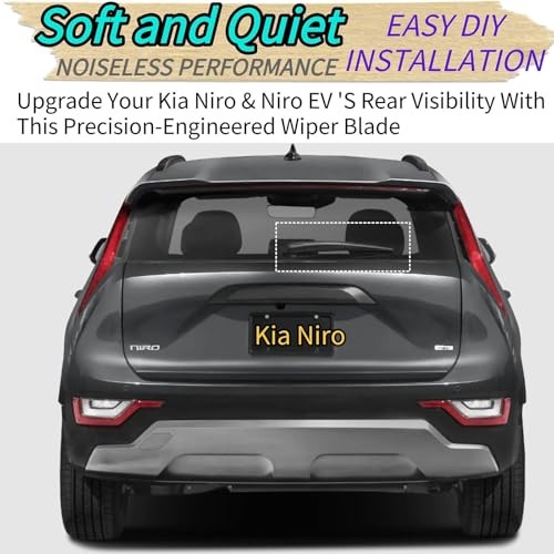 Rear Wiper Blade for Kia Niro & Niro EV 2023-2025 Fit for Hybrid EX Touring SX