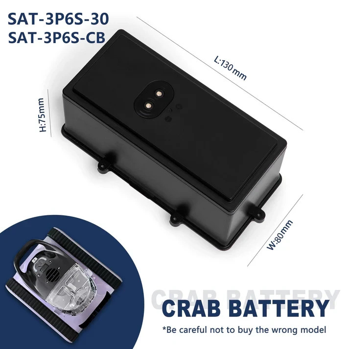 Compatible SAT30 Battery Pack Rechargeable Pool Cleaner Power Module 7800mAh