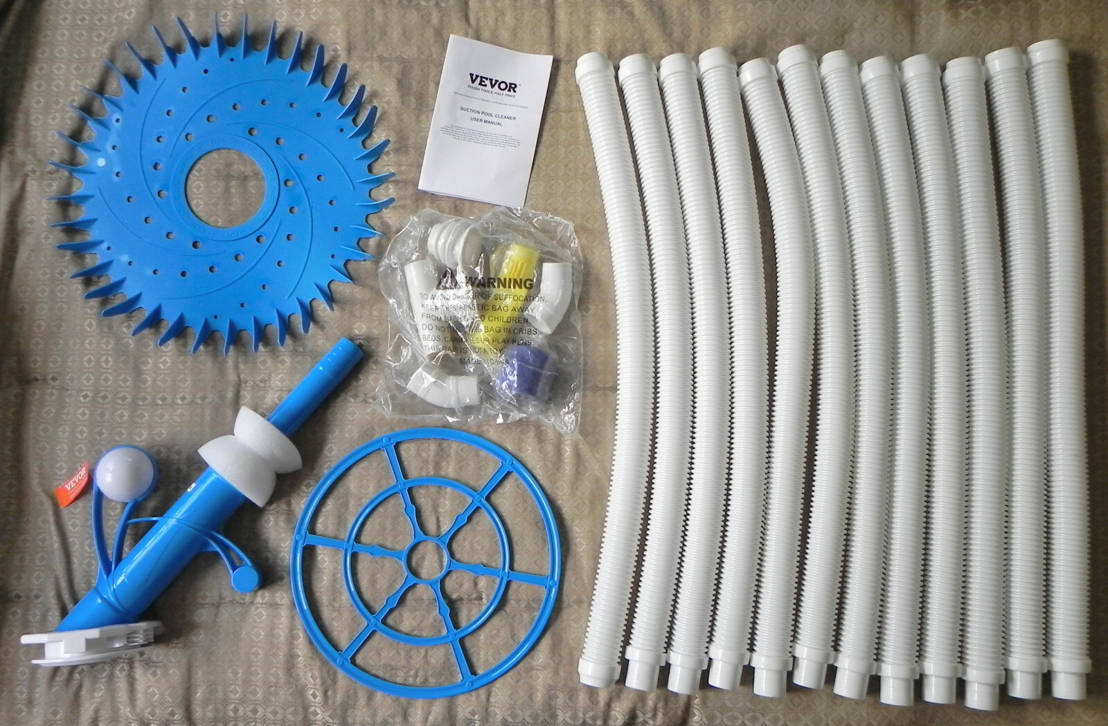 Vevor « Automatic Suction Pool Cleaner » 1815BX-80CM, New & Complete in Box
