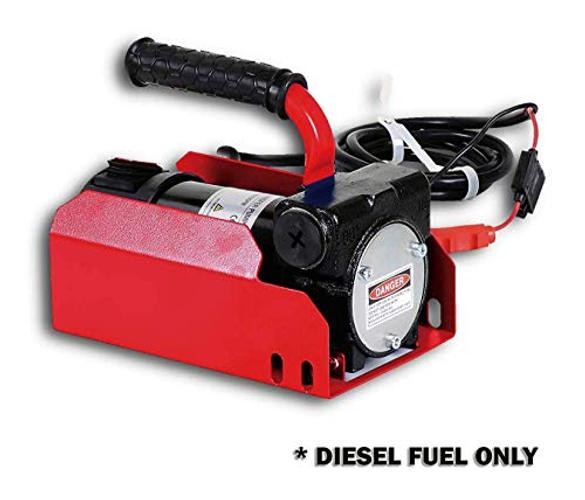 Diesel Fuel Transfer Pump Kit Portable 10GPM/40LPM Heavy Duty Electric DC 12V