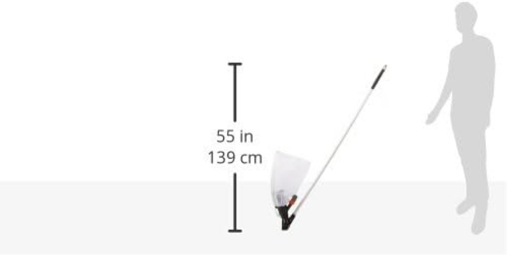 K189CS/NA Electric Pool Vacuum with Leaf Bag & 5-Ft Pole