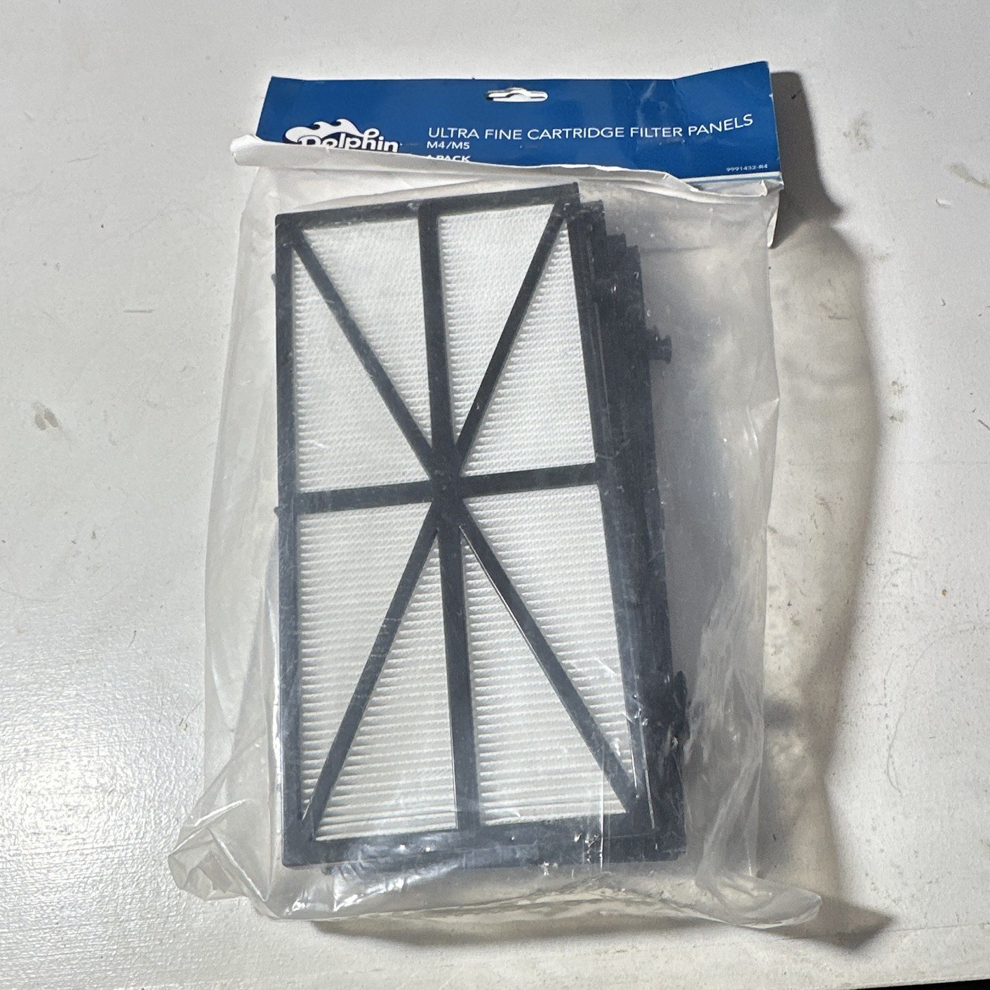 Dolphin Ultra Fine Cartridge Filter Panels M4/M5 4-Pack 9991432-R4