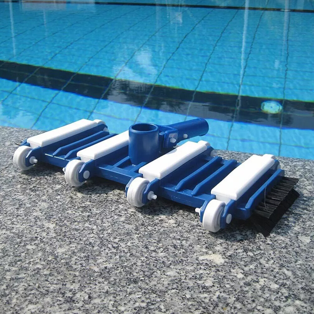 14&Prime; Wide Heavy Duty Above/In-Ground Swimming Pool Cleaner Vacuum Suction Head