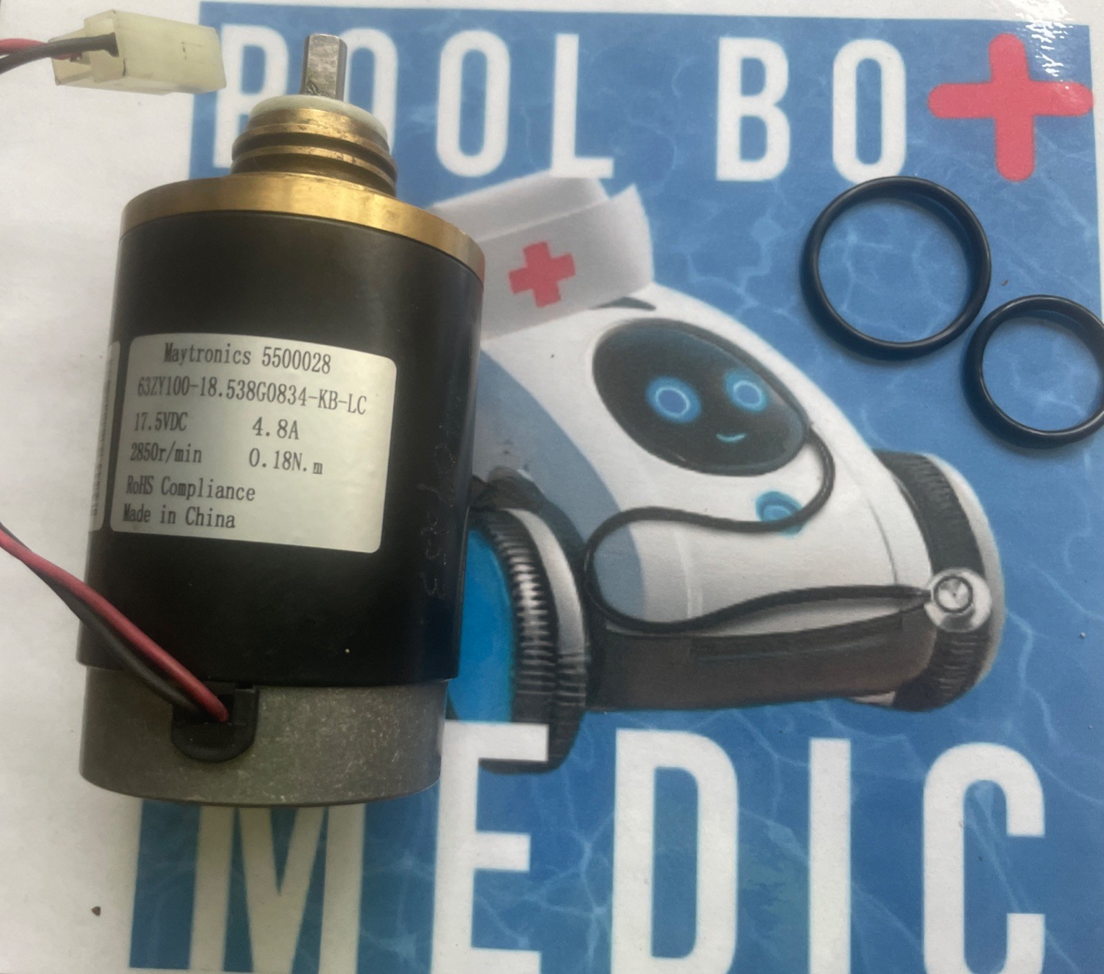 $100 REBUILT 1 YEAR MAYTRONICS 5500028 63ZY100-18 DOLPHIN IMPELLER MOTOR PUMP
