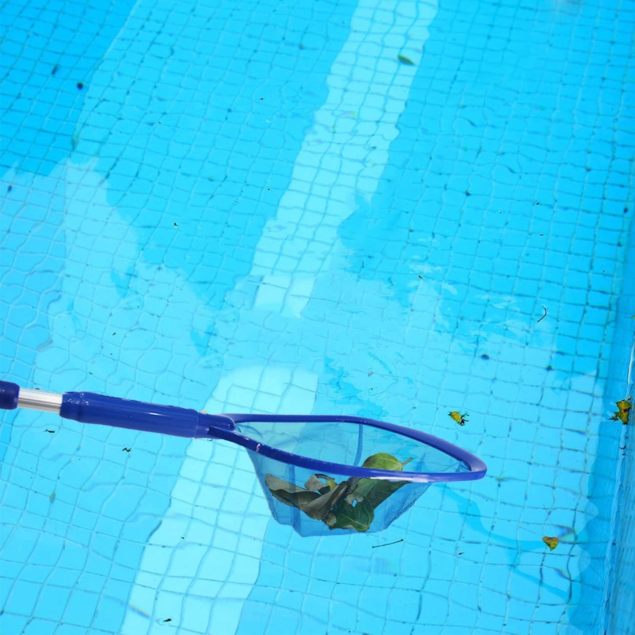 Pool Nets for Cleaning with 3 Section Pole – Swimming Pools & Outdoor Ponds S…