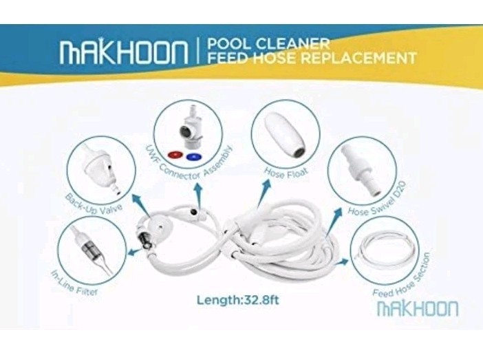 Pool Cleaner Feed Hose Replacement for Polaris 280 380 180 3900 & G5 -…