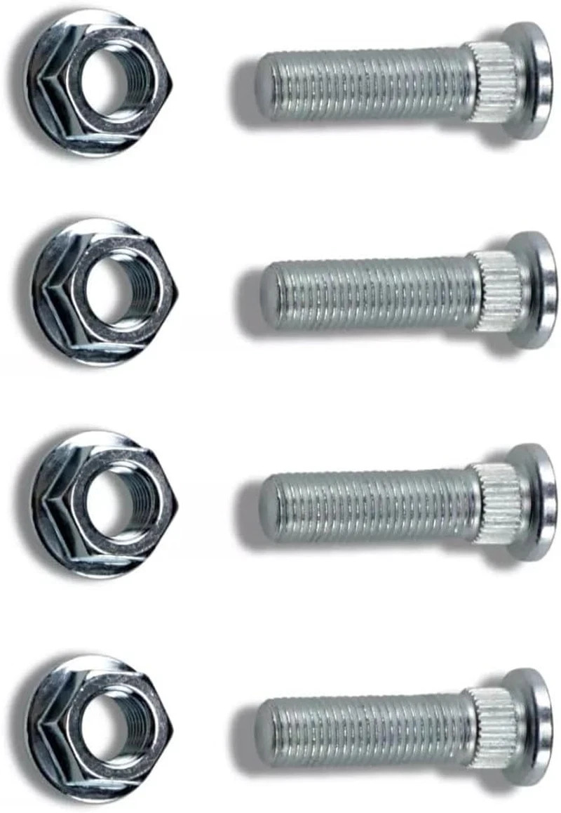 Front Rear Wheel Stud and Nut Kit 85-1092 7518378 Replacement for Polaris