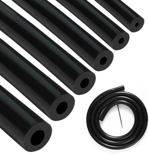 Black Silicone Vacuum Hose 3mm+4mm+5mm+6mm+8mm+10mm Inner Diameter