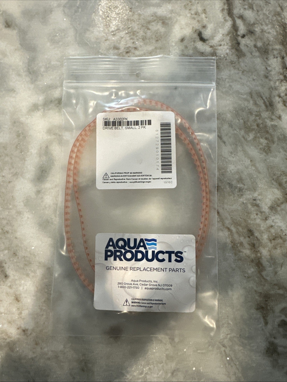Aquabot Aqua Products Robot Cleaner Drive Belts 3302 A3302PK SP3302 OEM Genuine