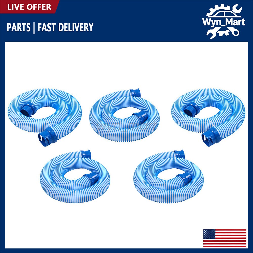 5Pecs 39&Prime; Pool Cleaner Lock Vacuum Hose For Zodiac Mx6 Mx8 Pool Systems R0527700