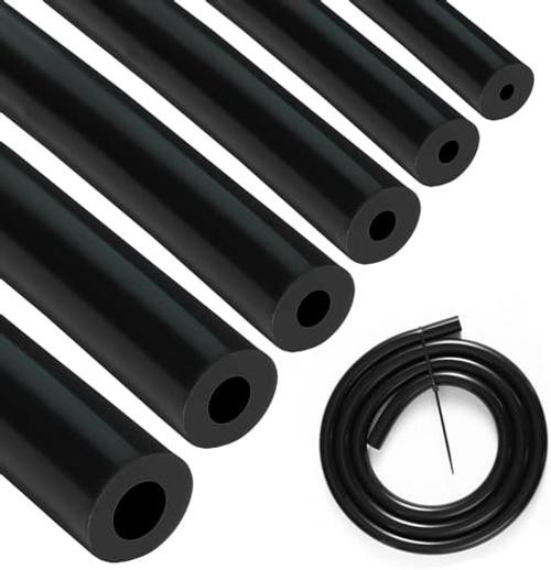 Silicone Vacuum Hose 3mm+4mm+5mm+6mm+8mm+10mm Inner Diameter Black