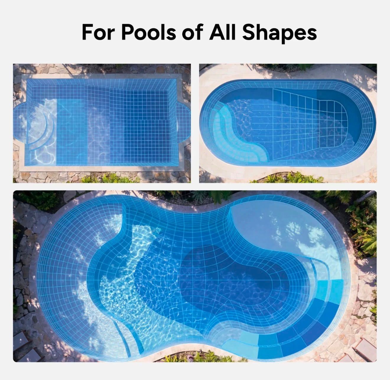 iGarden M1 AI Series Robotic Pool Cleaner AI-Powered Dual Suction Red/Black