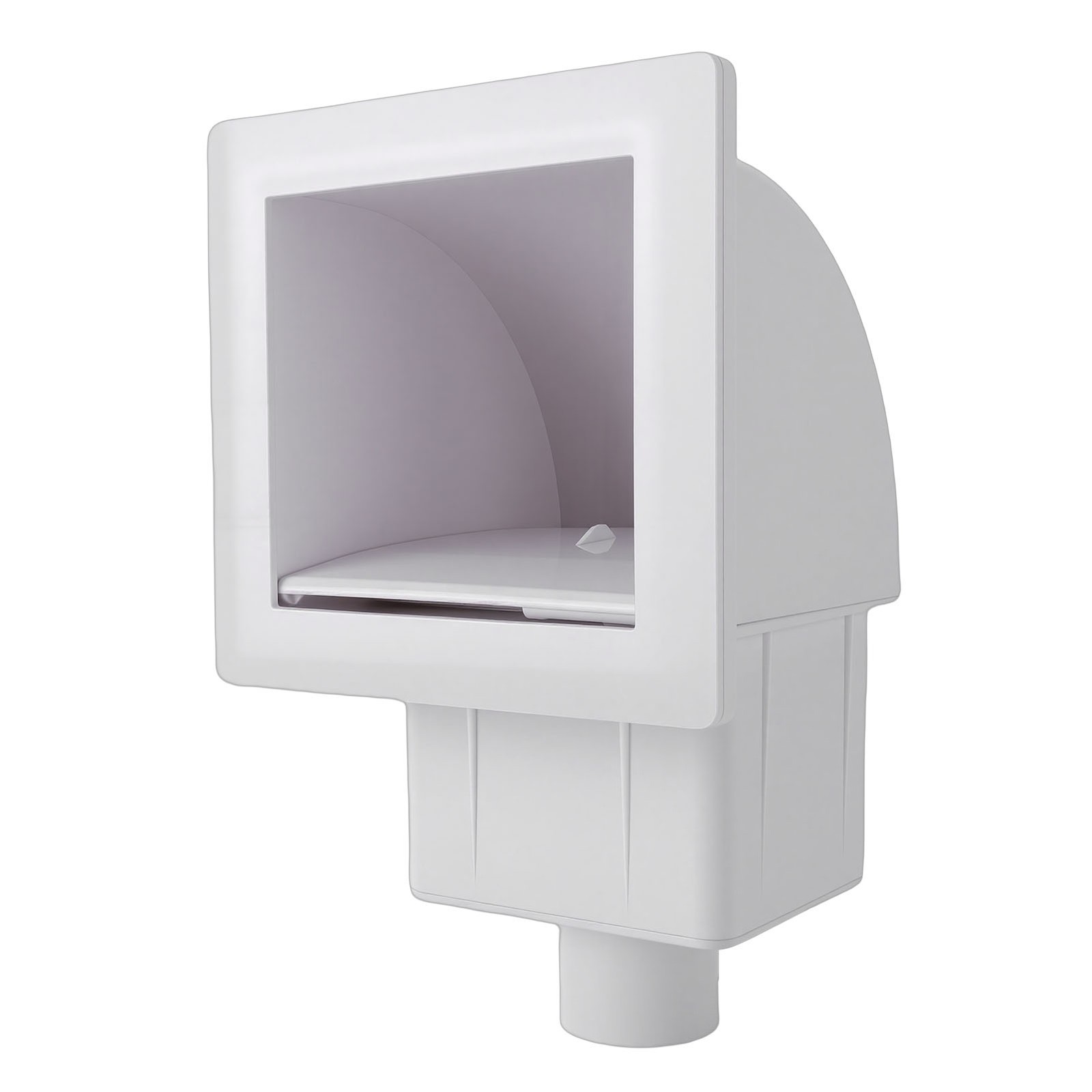 Efficient Thru Wall Skimmer For Easy Pool Cleaning – ABS Material Recommended