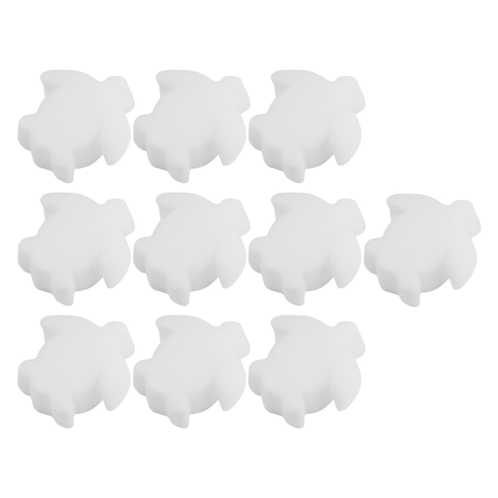 Turtle Shaped Cleaning Sponge Set of 10 for Pools and Inflatable Hot Tubs