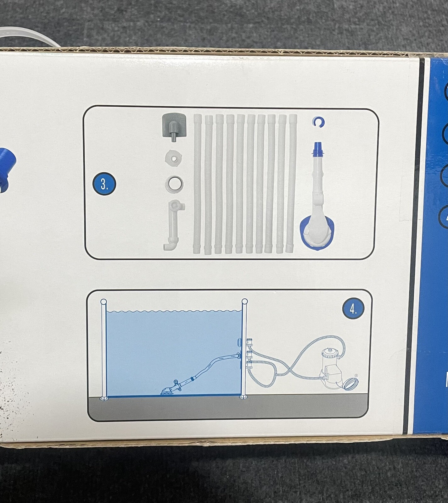 Bestway FlowClear AquaSweeper Automatic Pool Vaccuum For Above Ground Pools, New