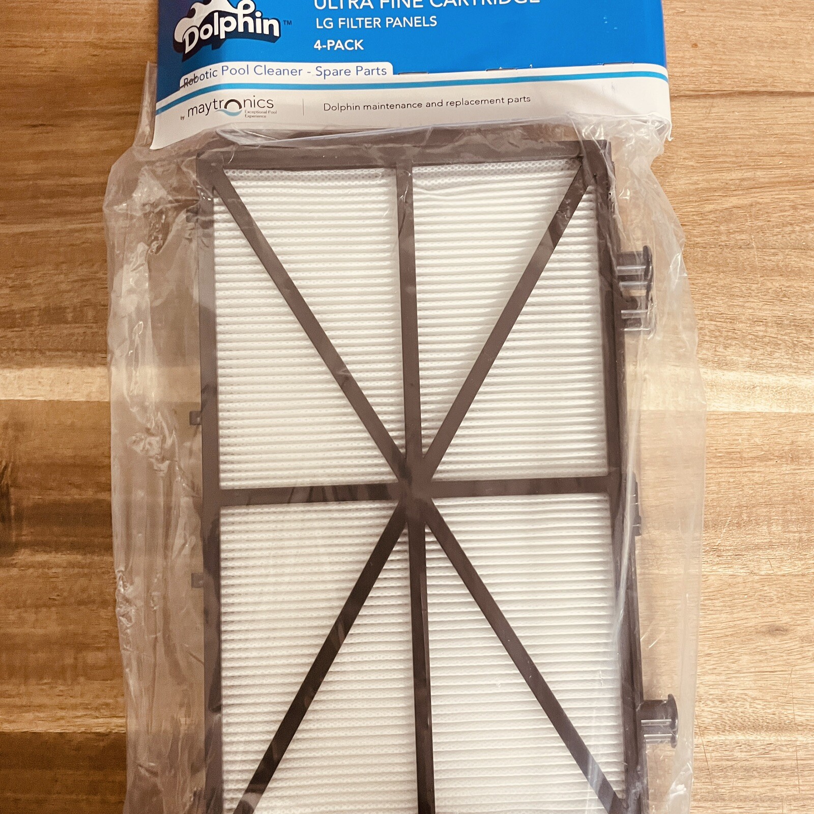 Dolphin Genuine Ultra-Fine Filter Panels Cartridge Set (4 Pack) 9991432-R4
