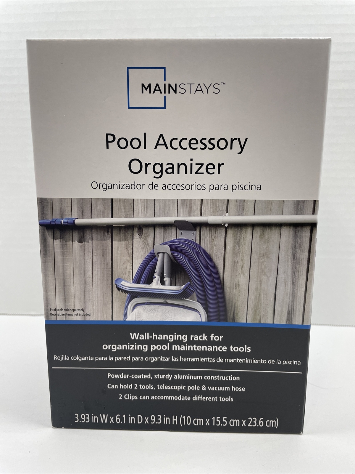 Pool Accessory Organizer Wall-hanging Holder To Organize Pool Maintenance Tools